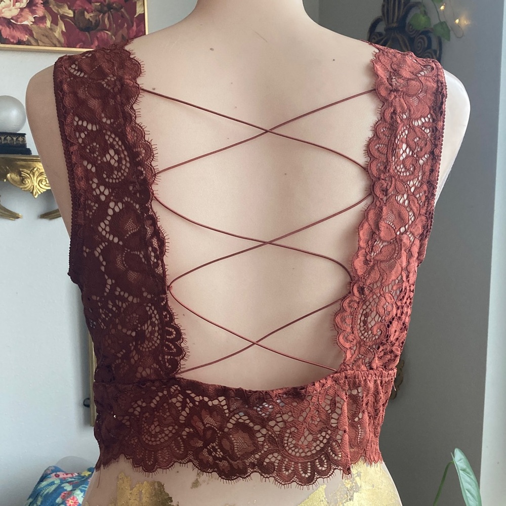 Intimately free people lace cami bra top - Picture 3 of 4